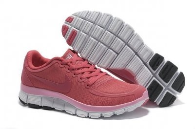 Nike Free 5.0 V4 Womens Running Shoes Pink - Click Image to Close